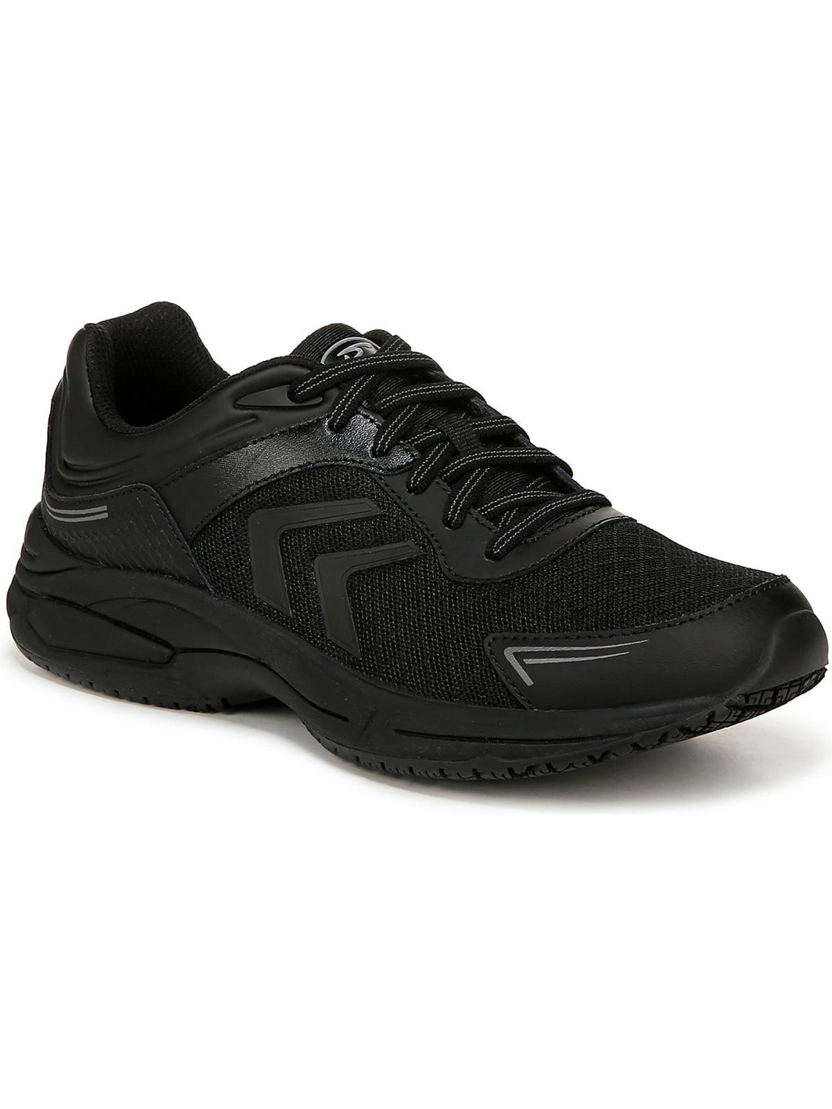 Dr. Scholl's Mens Blazer Composite Toe Black Work Sneaker